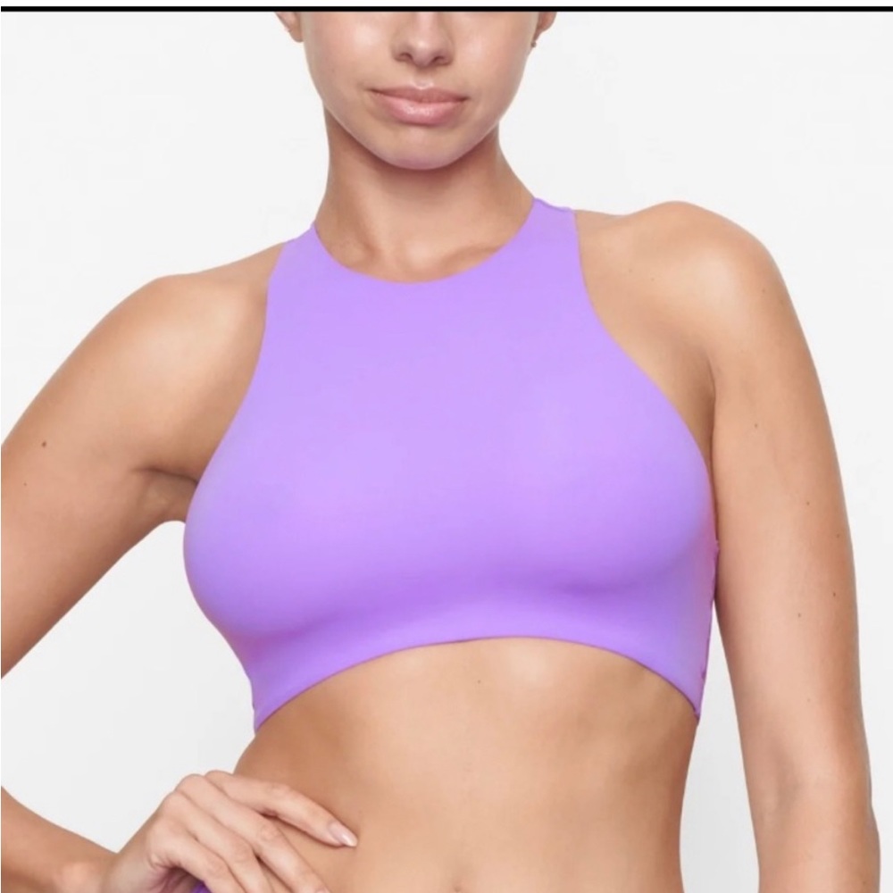 Skims crop top purple 💜